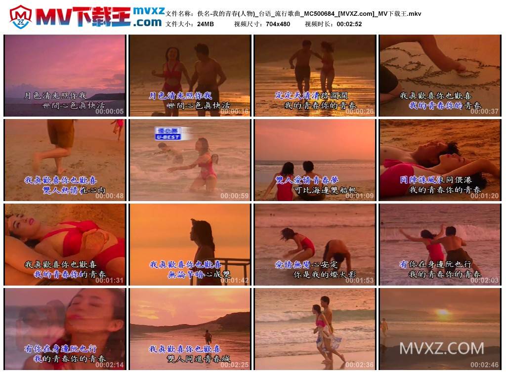 佚名-我的青春(人物)_台语_流行歌曲_MC500684